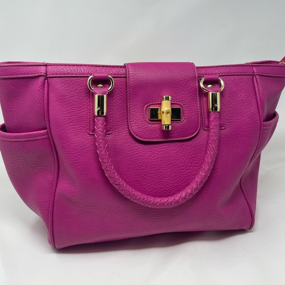 Olivia + Joy Vibrant Pink Tote Bag